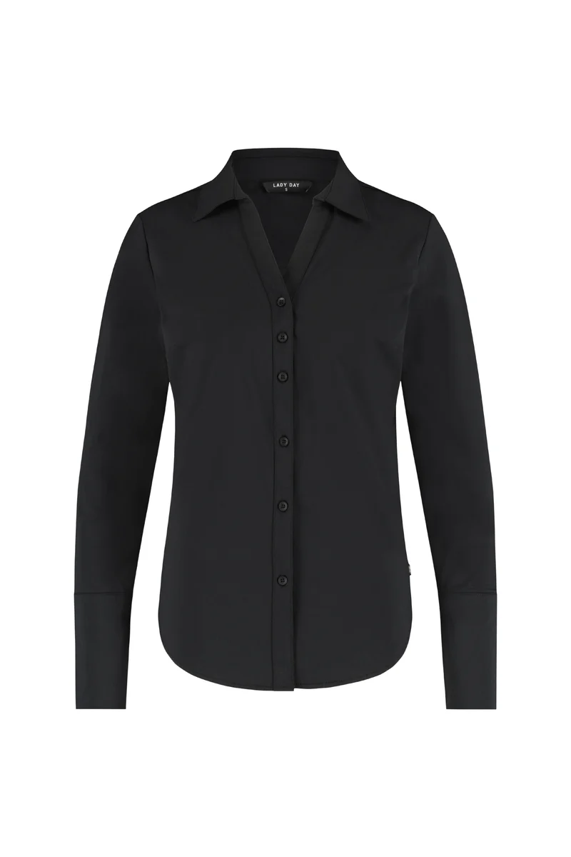Travel Blouse Suzy Black L27-375-0011