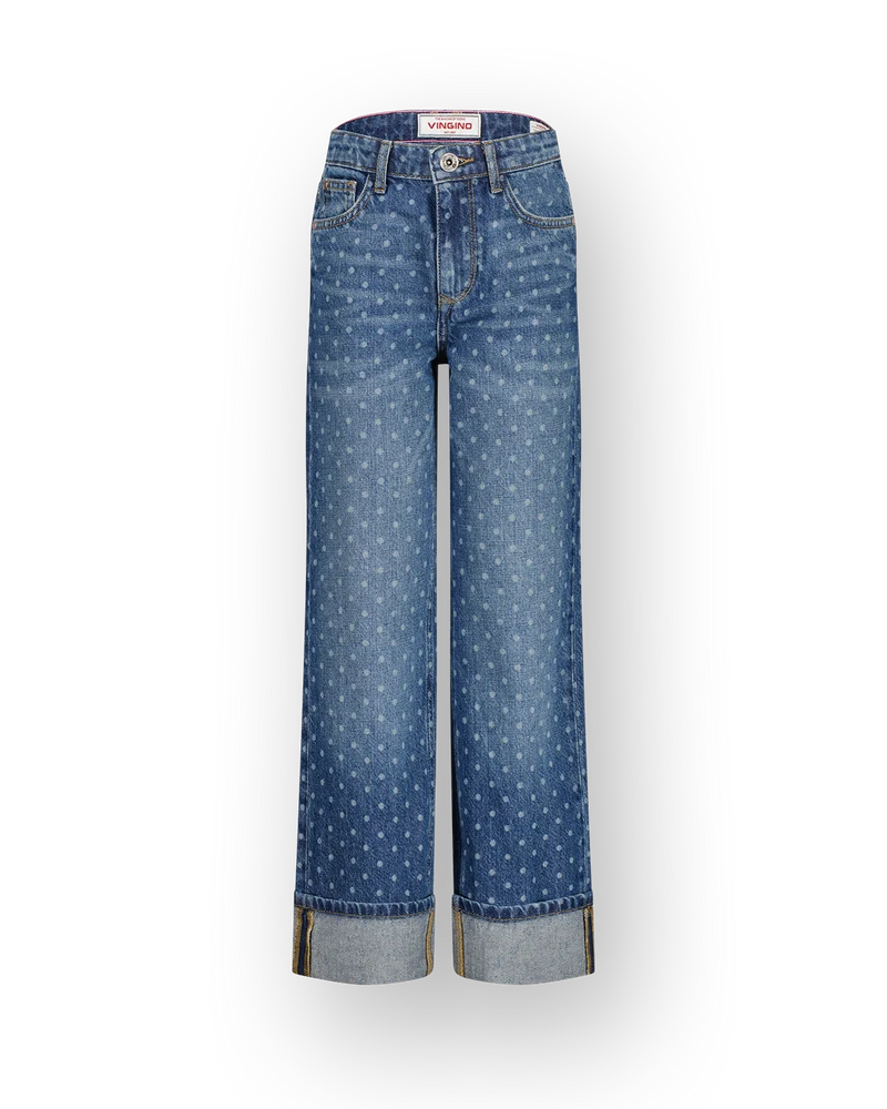 Wide leg Jeans Cato Dots