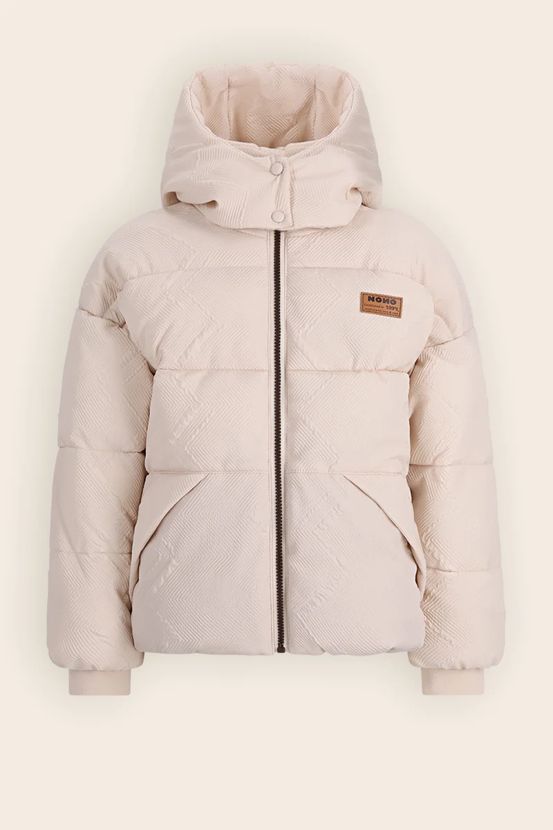 Beau Winterjas Wijde Fit Ivoor Wit
