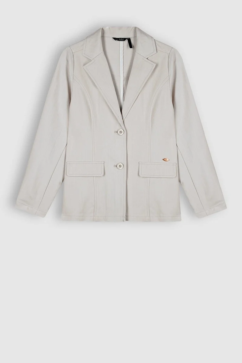 Belia Pinstripe Blazer