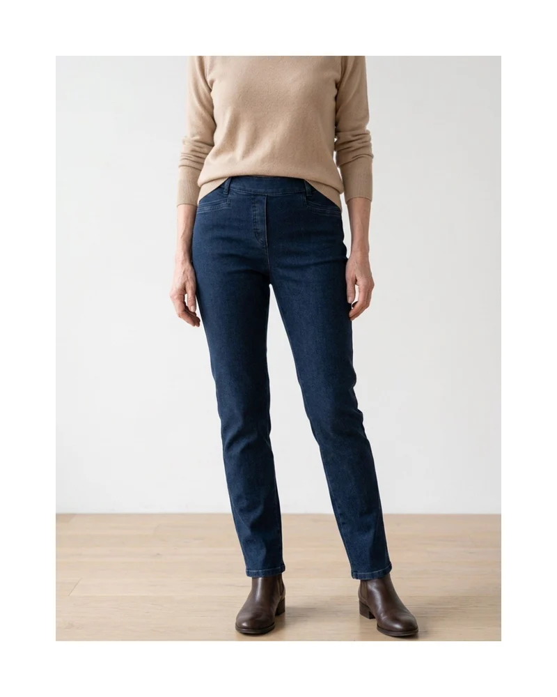 Sensia Fashion Patti Stretch jeans Donkerblauw - Normale lengte