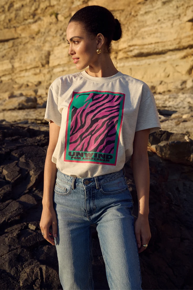 T-shirt Animal Grey SP9445