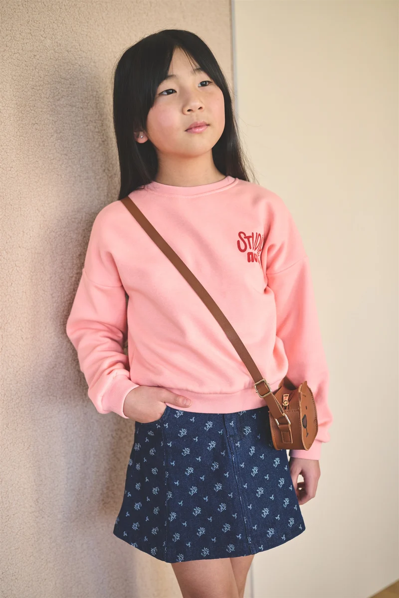 Konono Zachte Sweater Peach