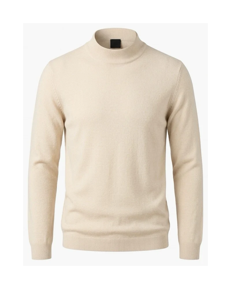 Cashmere Feeling Zacht Coltruitje Offwhite