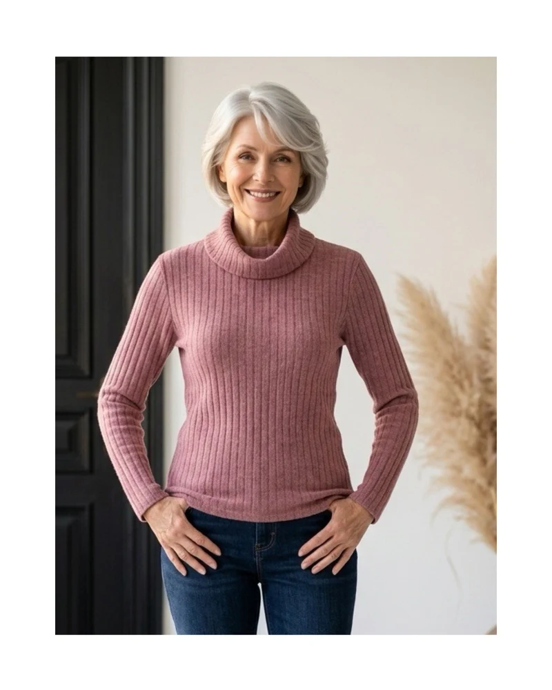 Sensia Fashion Blouson Trui Oudroze
