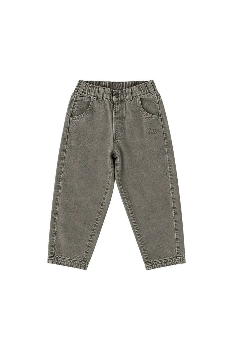 Thom | Barrel fit jeans | Grey