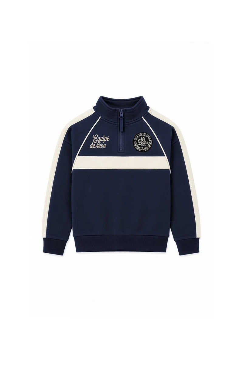 Finn | Trui met rits | Blue Nights