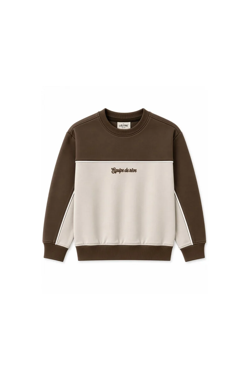 Lars | Oversized sweater | Choco