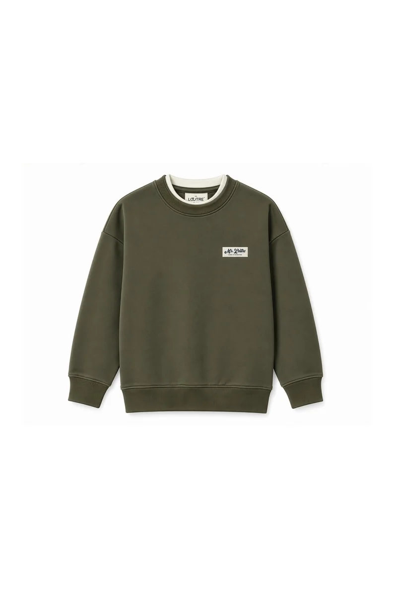 Elias | Oversized sweater | Leaf