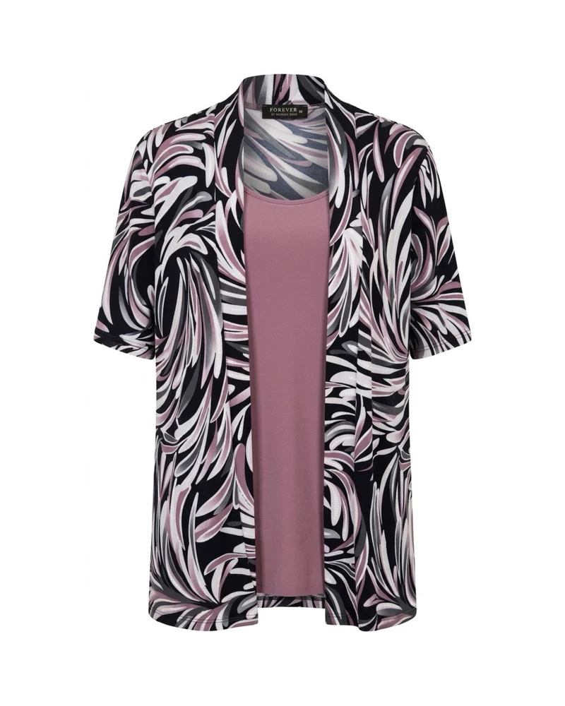 Forever Two-In-One Twinset Dessin Oudroze Marine Wit