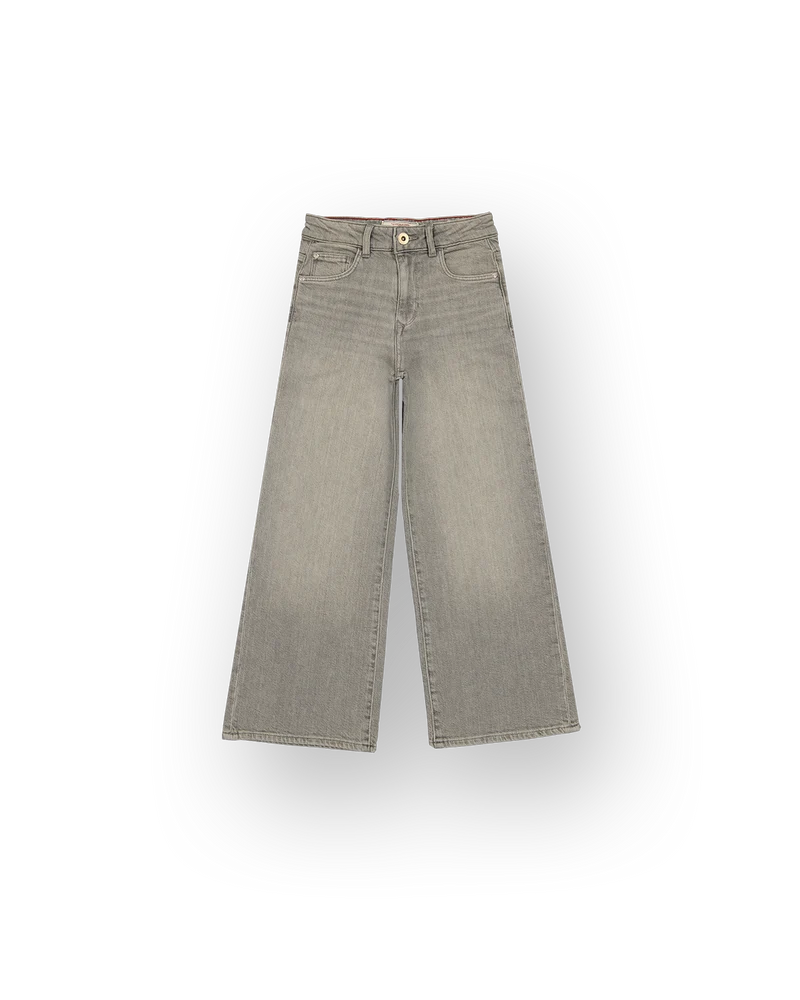 Meisjes Extra Wide Leg Jeans Cita Essential