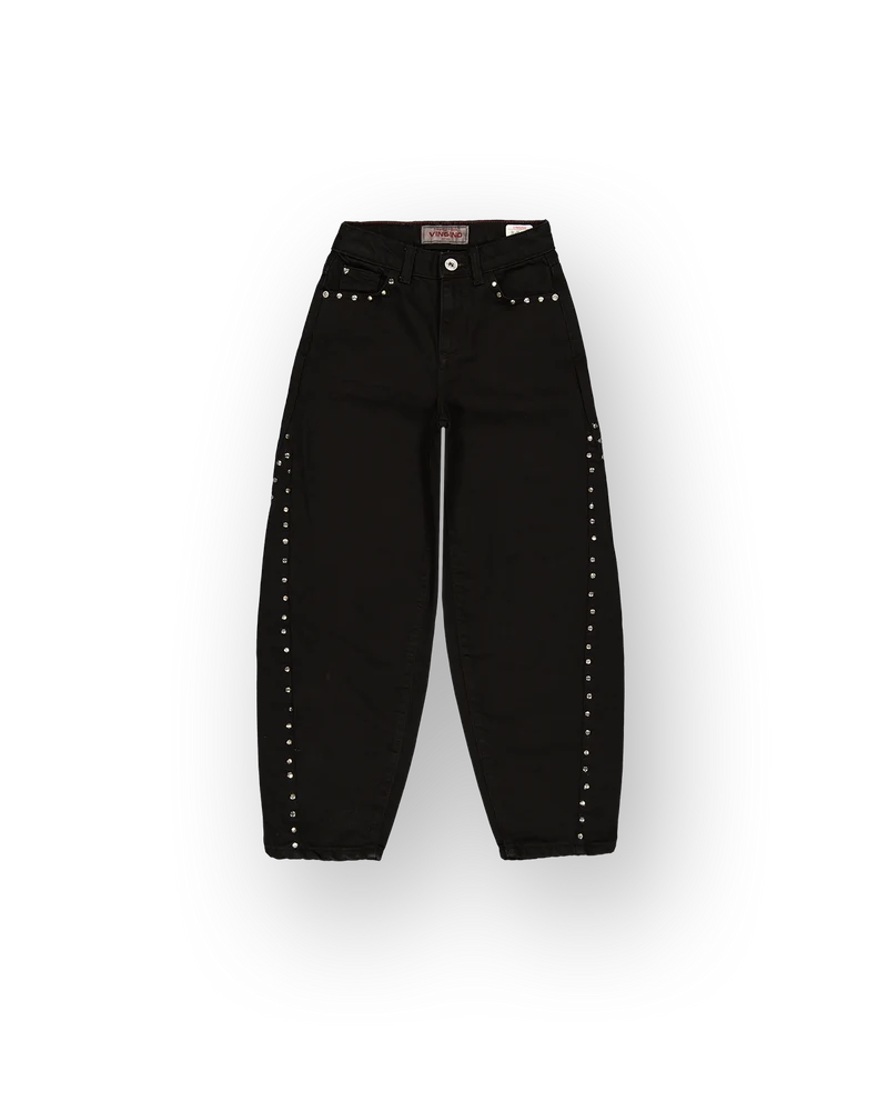 Meisjes Balloon Jeans Camilla Stud