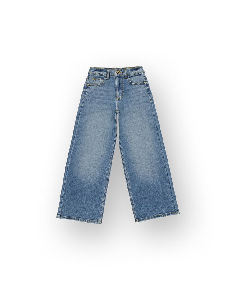 Meisjes Extra Wide Leg Jeans Cita