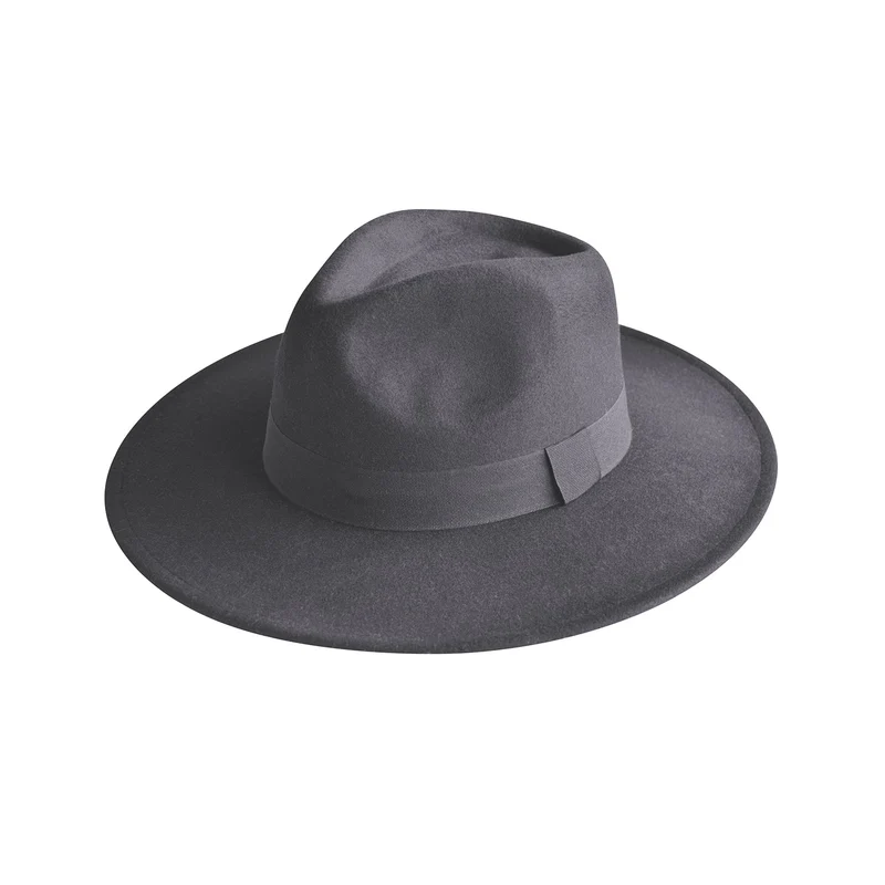 360FIVE Everyday - Winter hoed Jamie Fedora - Charcoal