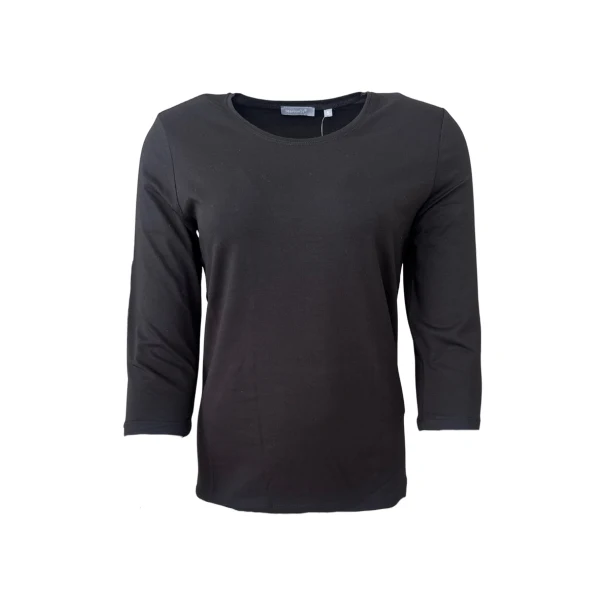 Marinello Basic Shirt 3/4 Zwart