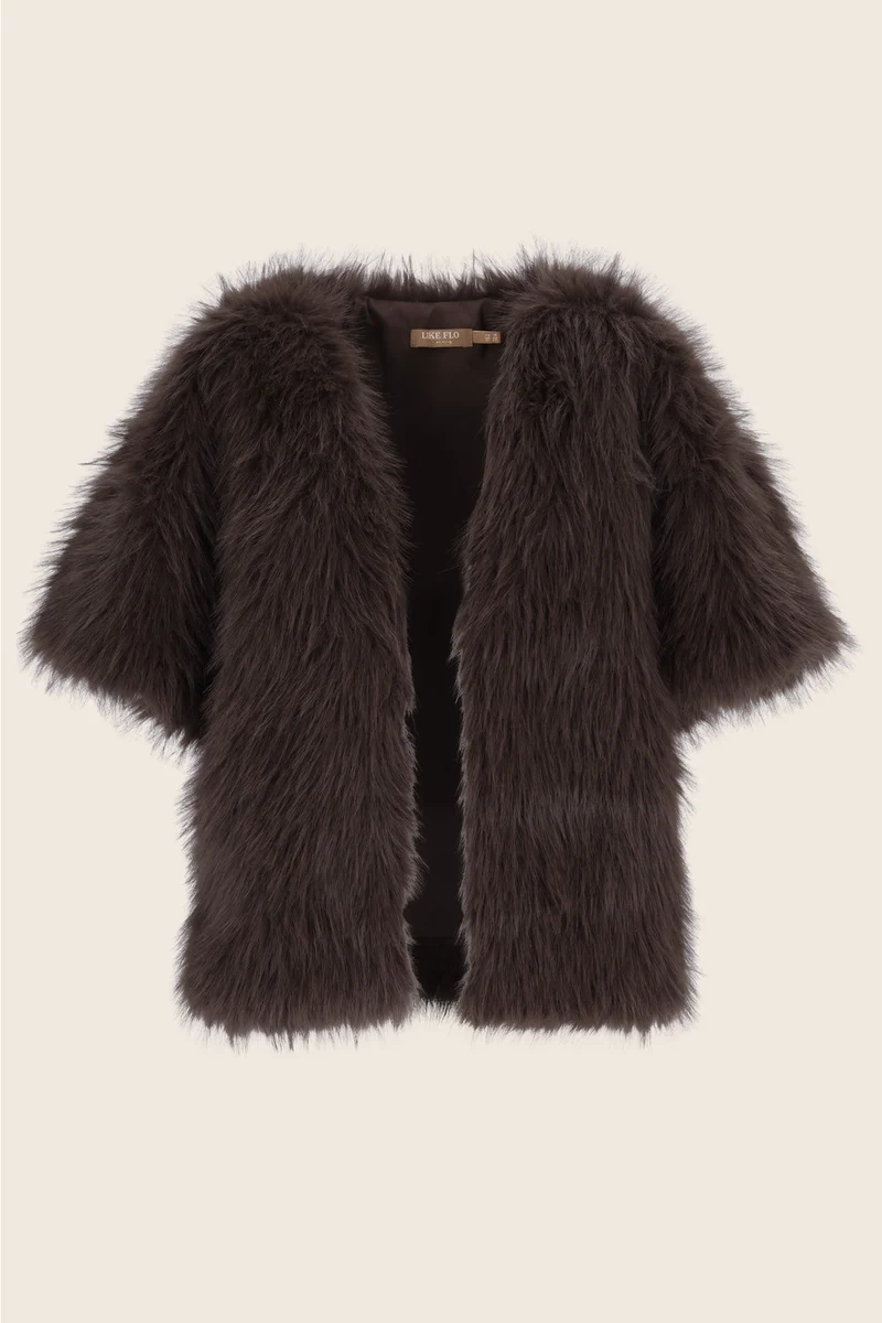 Djo Gilet Donkerbruin