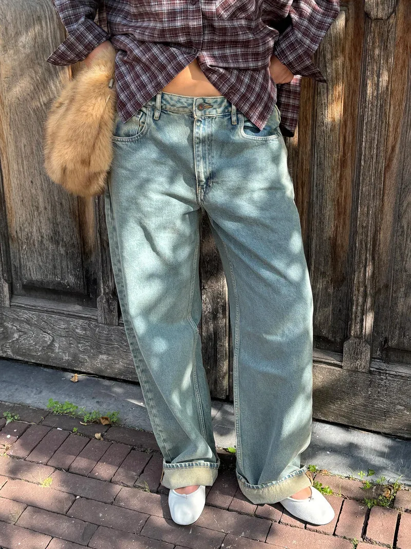 Jeans met vintage look lucy loose