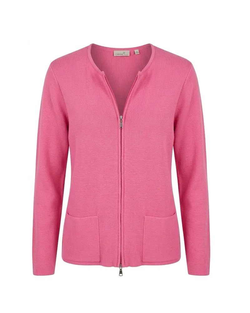 Gabriëlla K. Vest Met Rits Roze