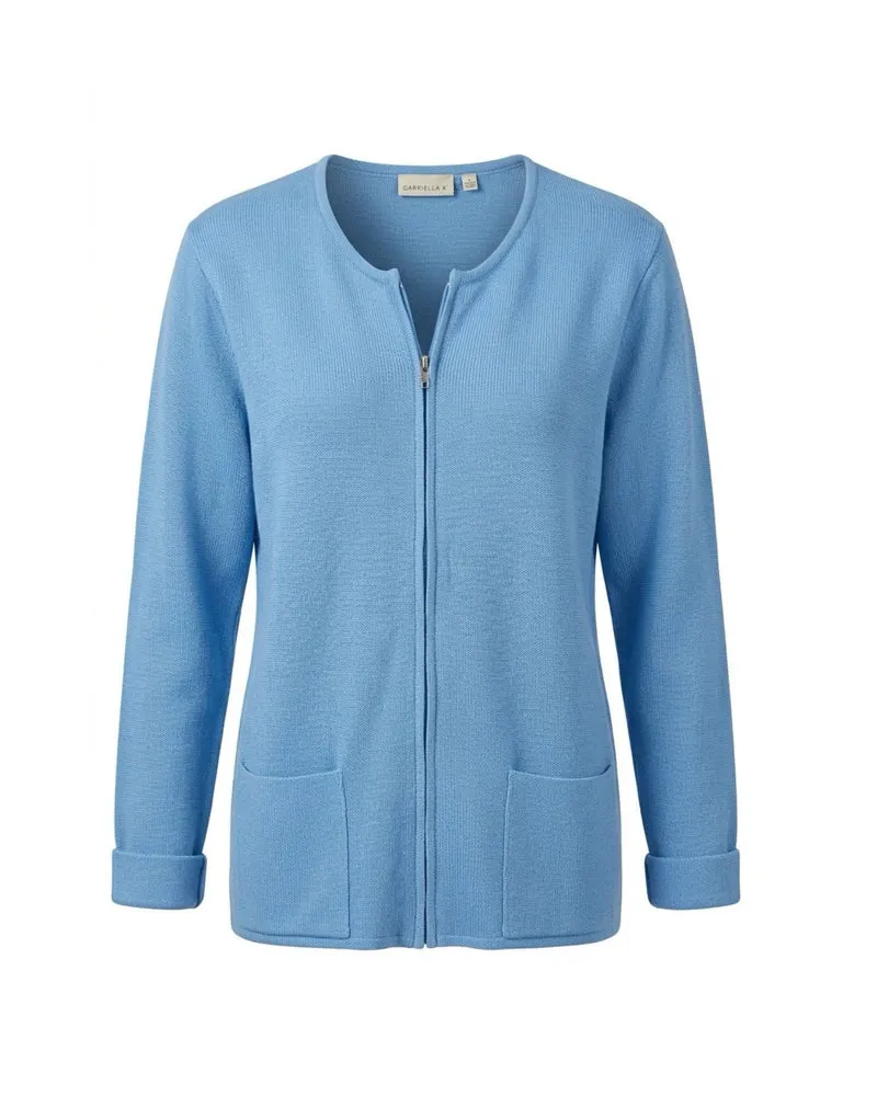 Gabriëlla K. Vest Met Rits Blue