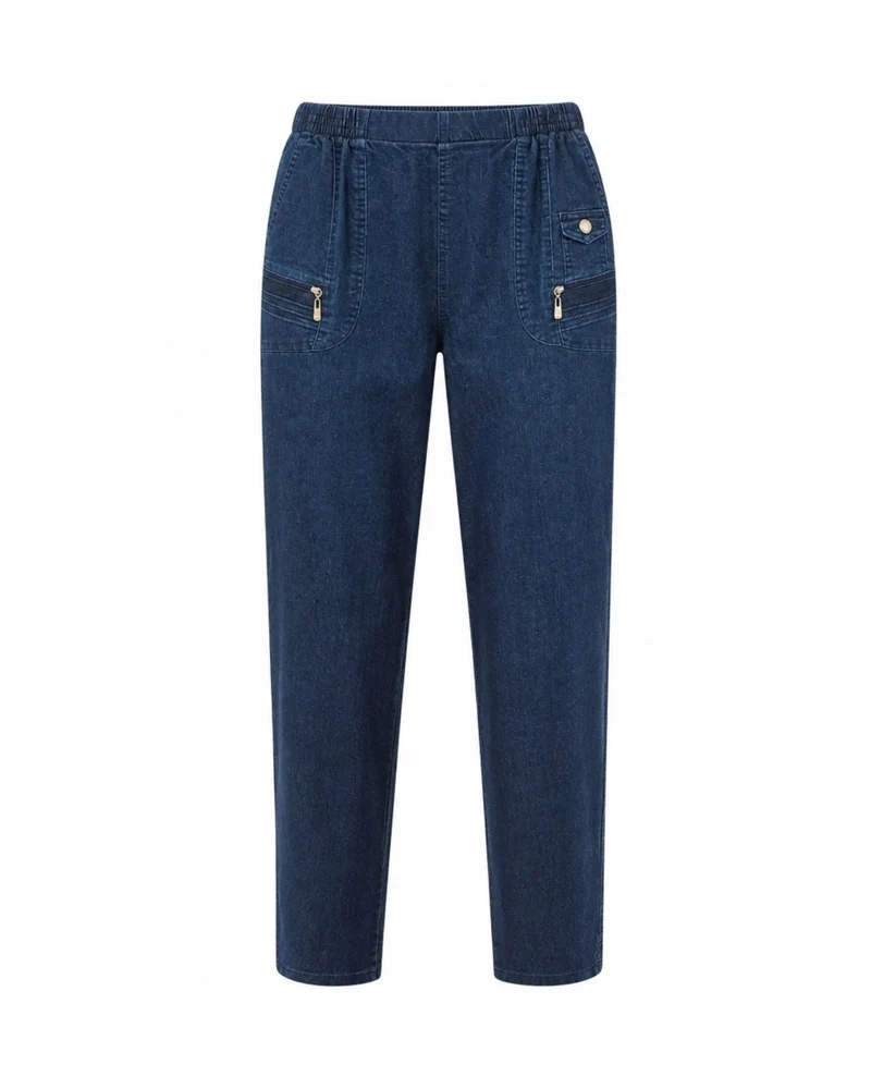 Dames Jeans Elastiek Denim