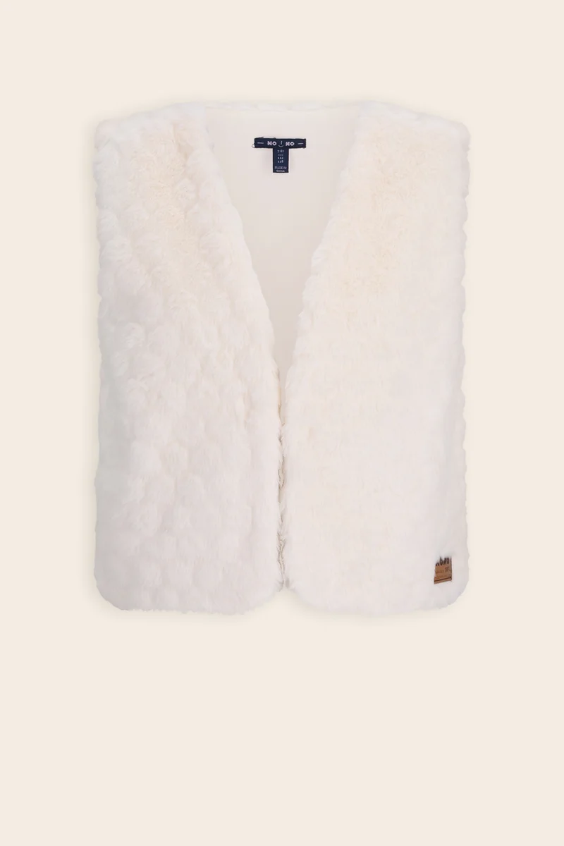 Kath Bont Gilet Ivoor Wit