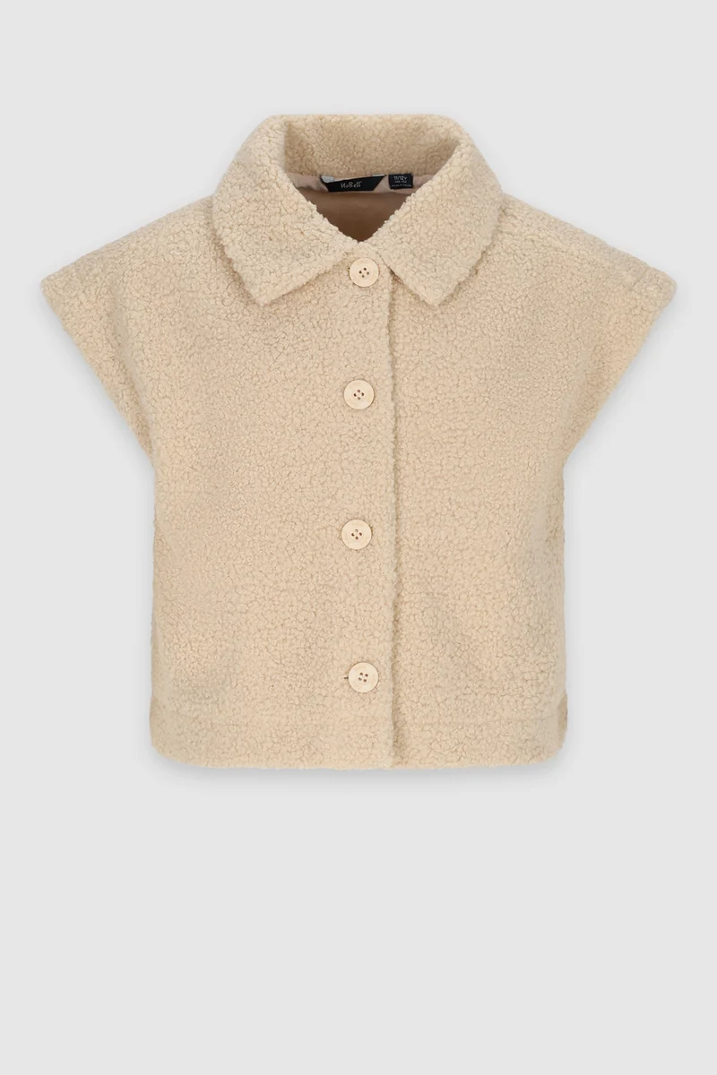 Kaban Teddy Vest Wit