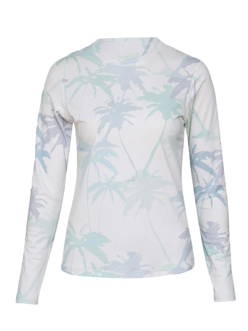 Hyphen - Dames UV Shirt met lange mouw "Palms"