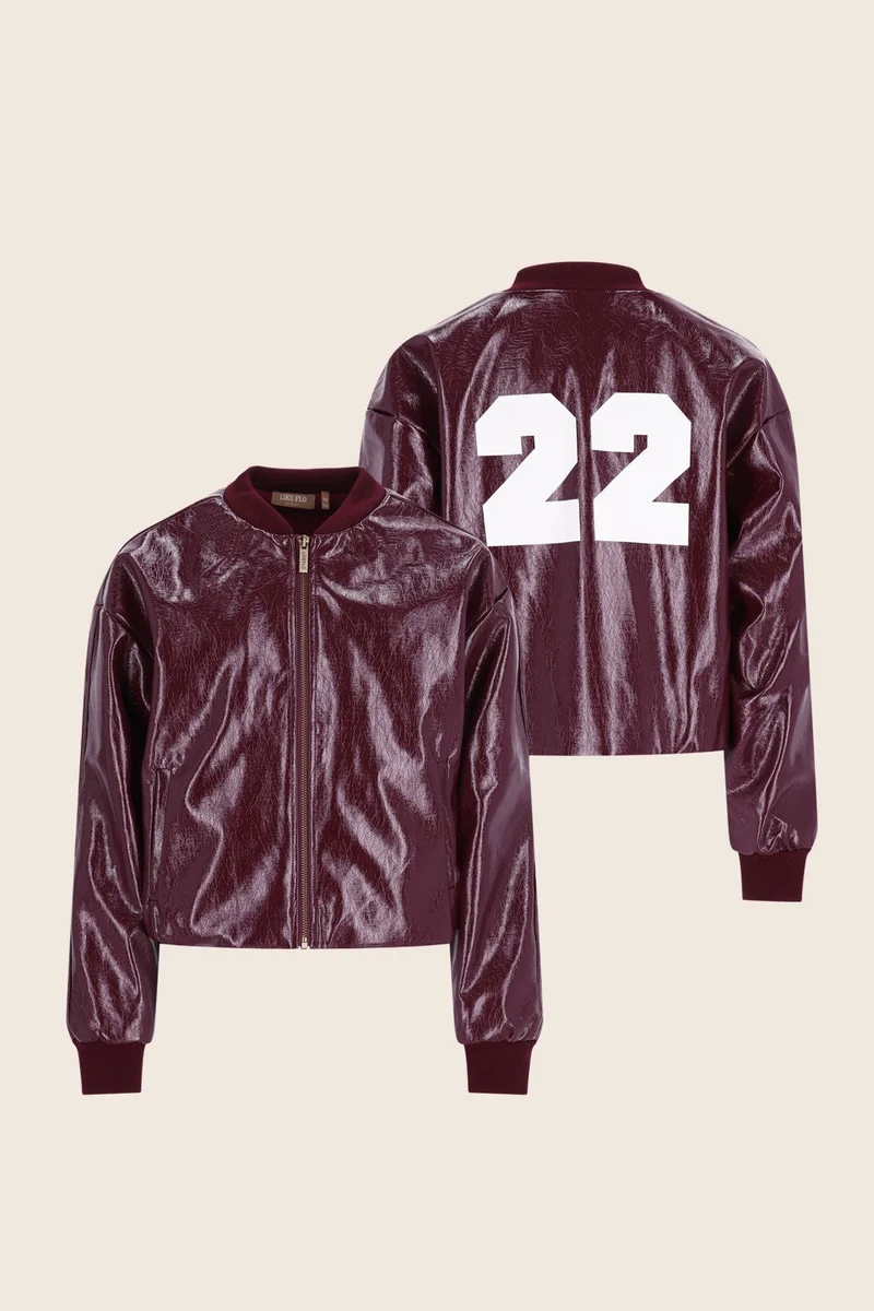 Amira Jacket Donkerrood