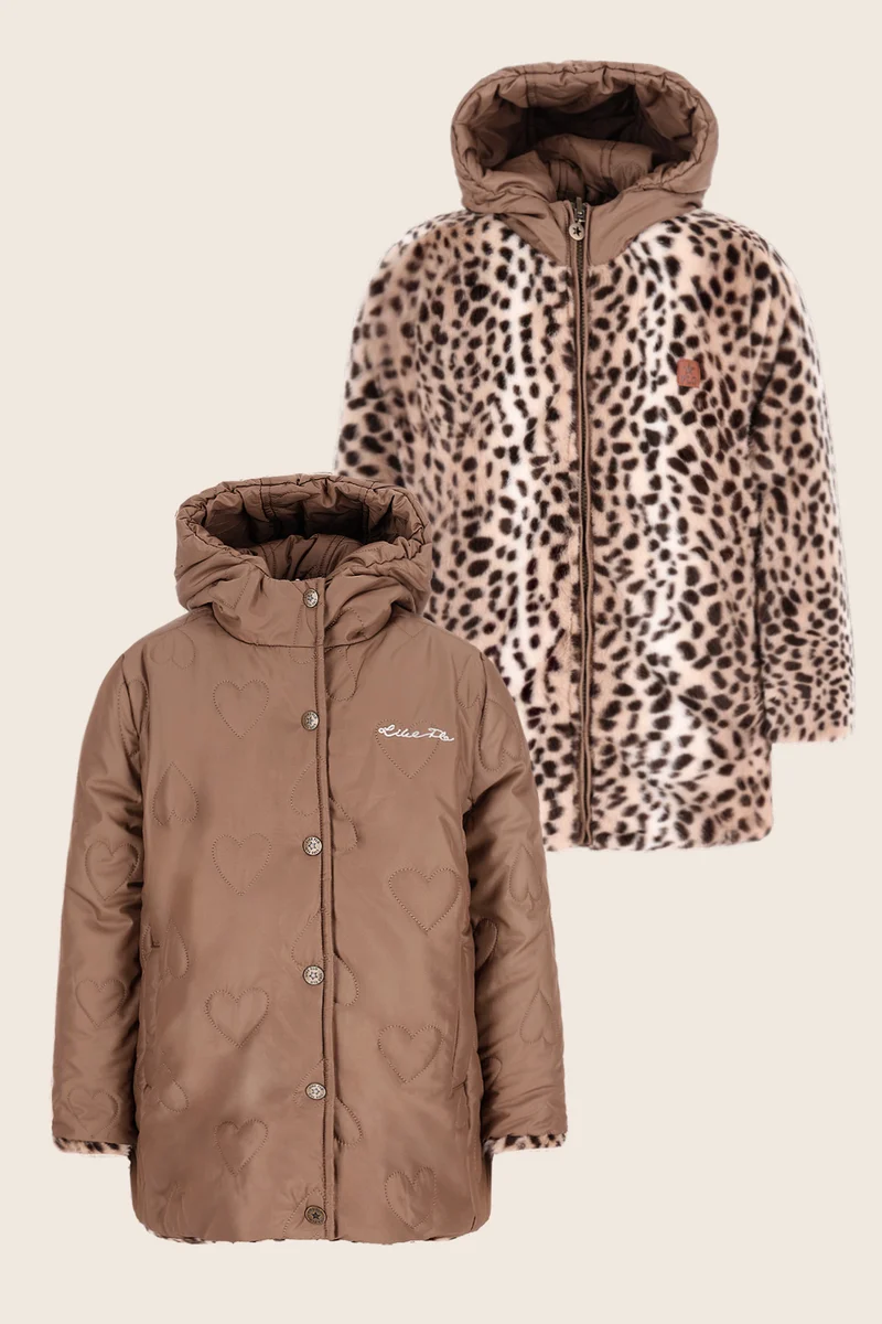 Anna Reversible Jacket Donkerbruin
