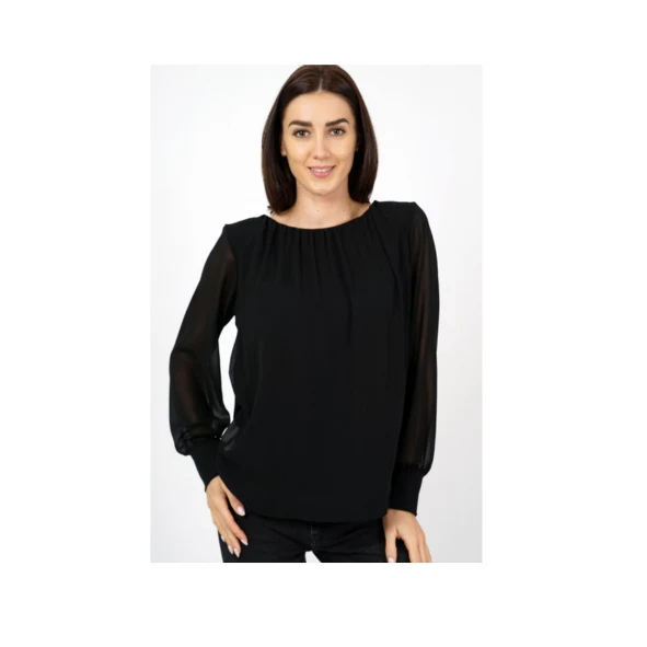 Marinello luxe Shirt Zwart