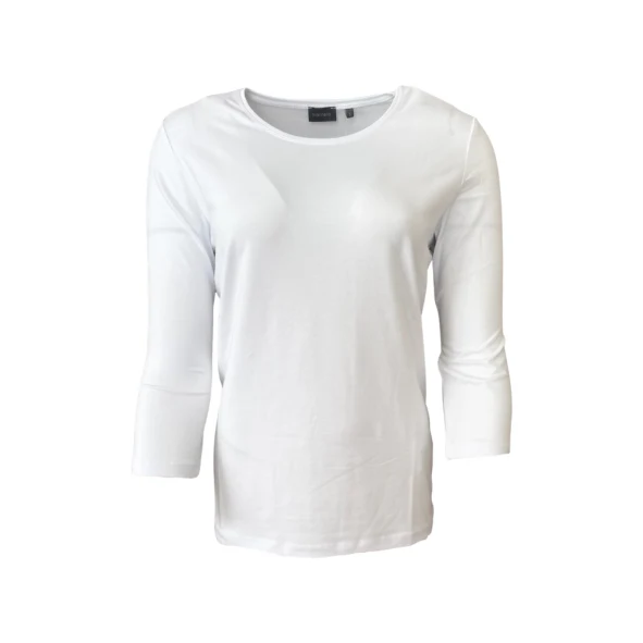 Marinello Basic Shirt 3/4 Wit