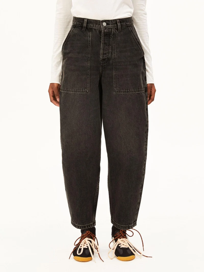 Barrel jeans baarly high worker