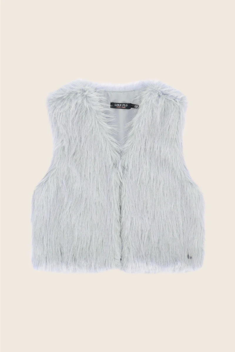 Diam Gilet lichtgrijs