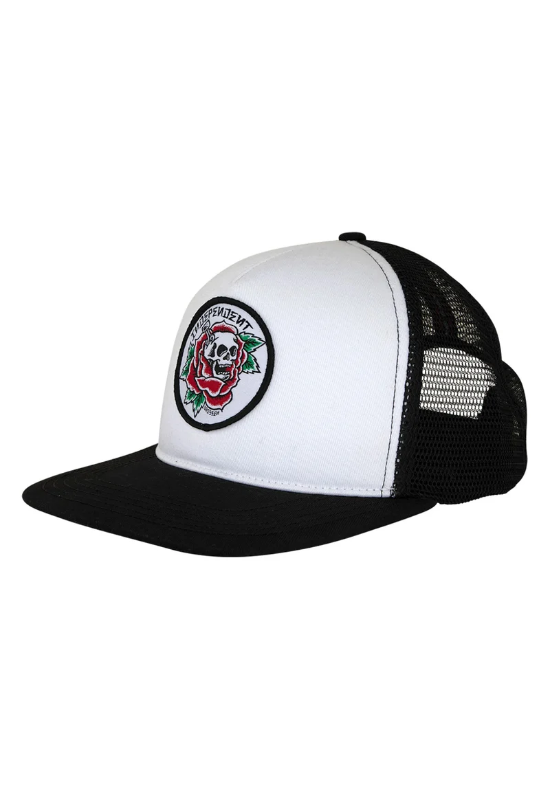 Dressen Skull Rose 5-Panel High Structured Snapbac