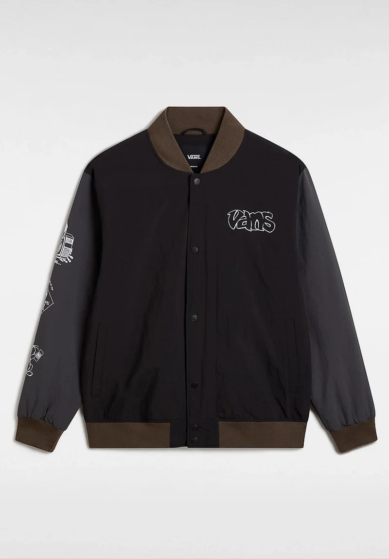Crazy Eddy Baseball Jacket