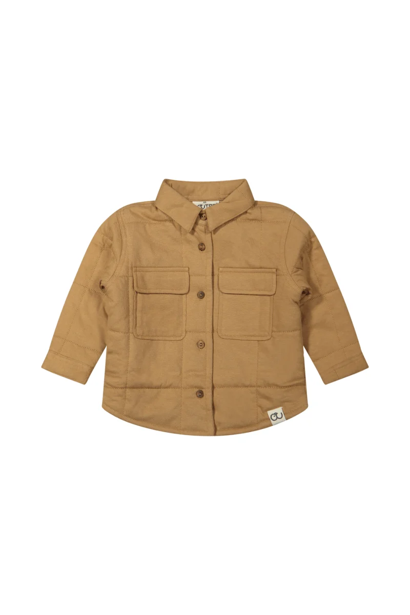 Kesper | Gevoerde tussenjas | Mud Brown