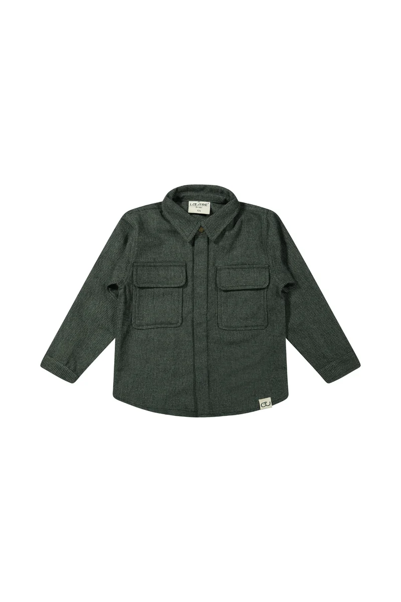 Kesper | Vest met knopen | Conifer