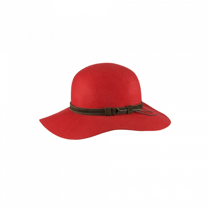 Hatland UV beschermende zonnehoed Leonora - rood