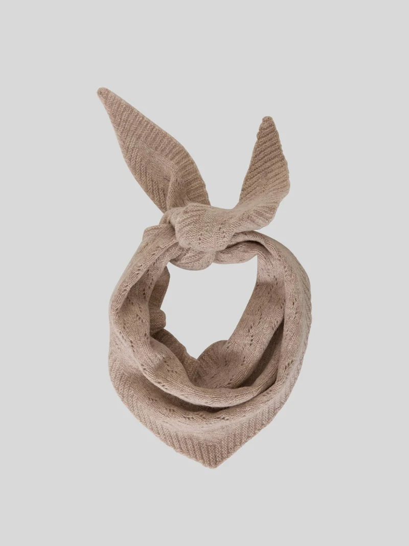 Beige sjaaltje lowee pointelle