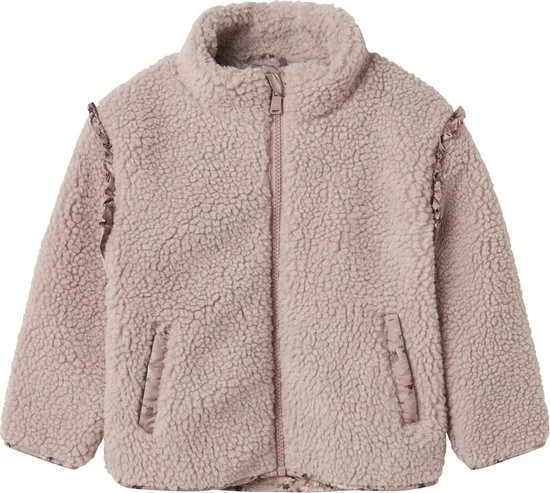 Name It | NMFMinna Teddy Jacket AOP | Meisjes | 104