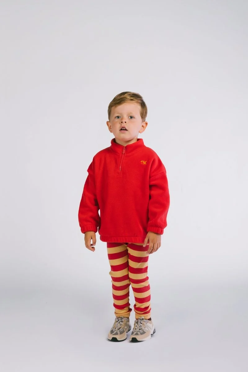 Manué Fleece Sweater Rood