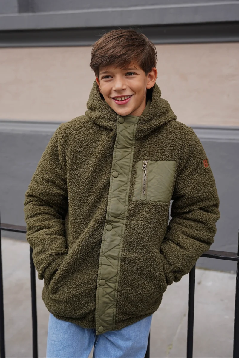 Albon Reversible Jacket Donkergroen