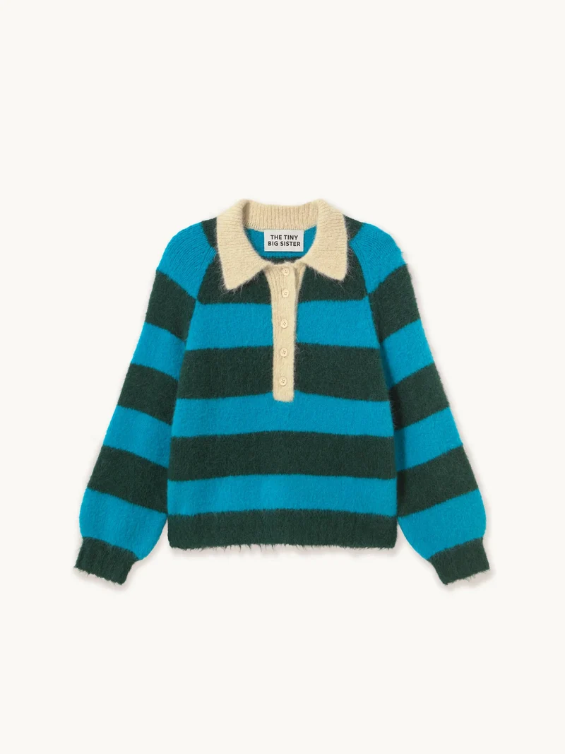 Gebreide trui frank striped polo