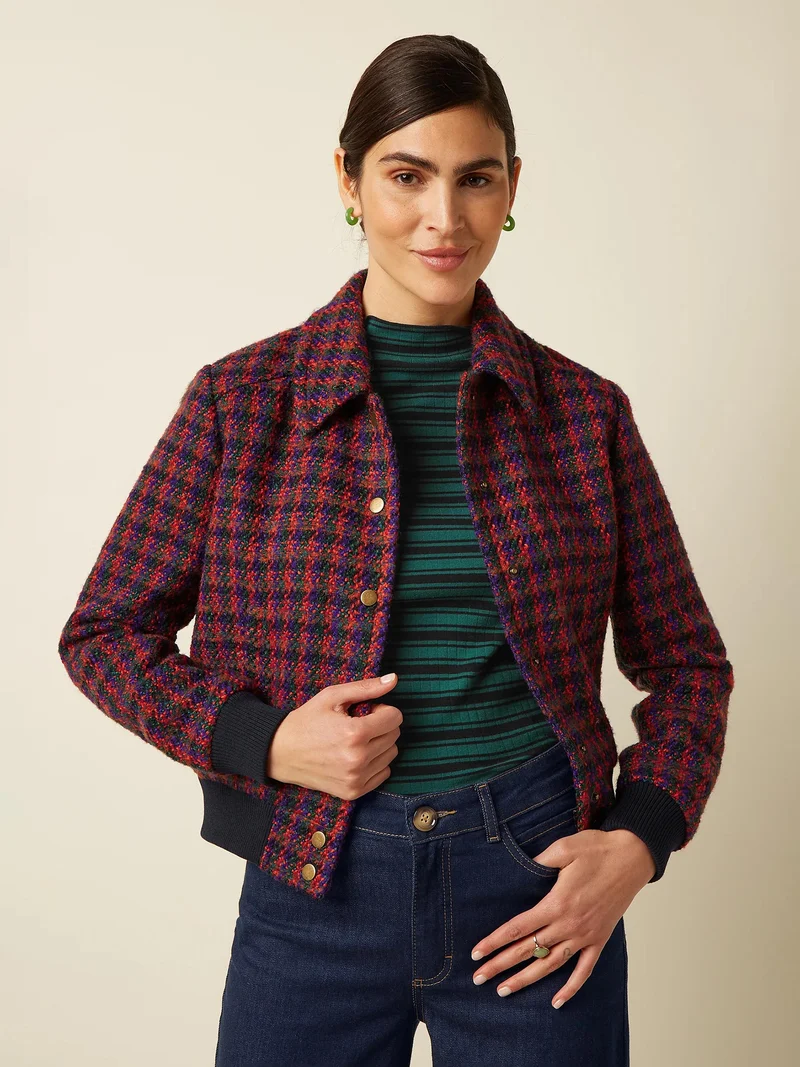 Geruite jacket isa rosey