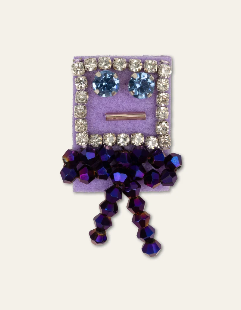 Robot Bow Broche