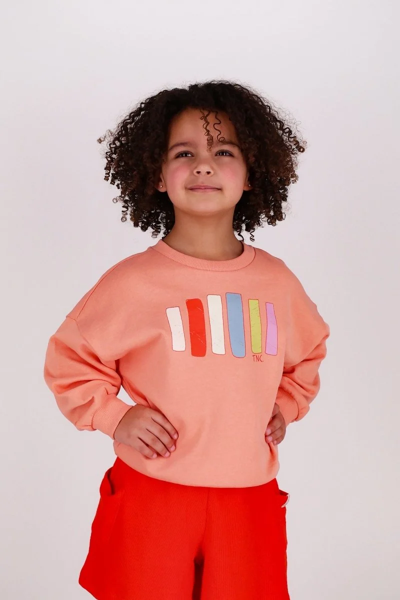Billie sweater oranje Giant steps