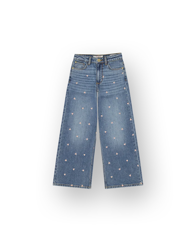 Meisjes Extra Wide Leg Jeans Cita Special