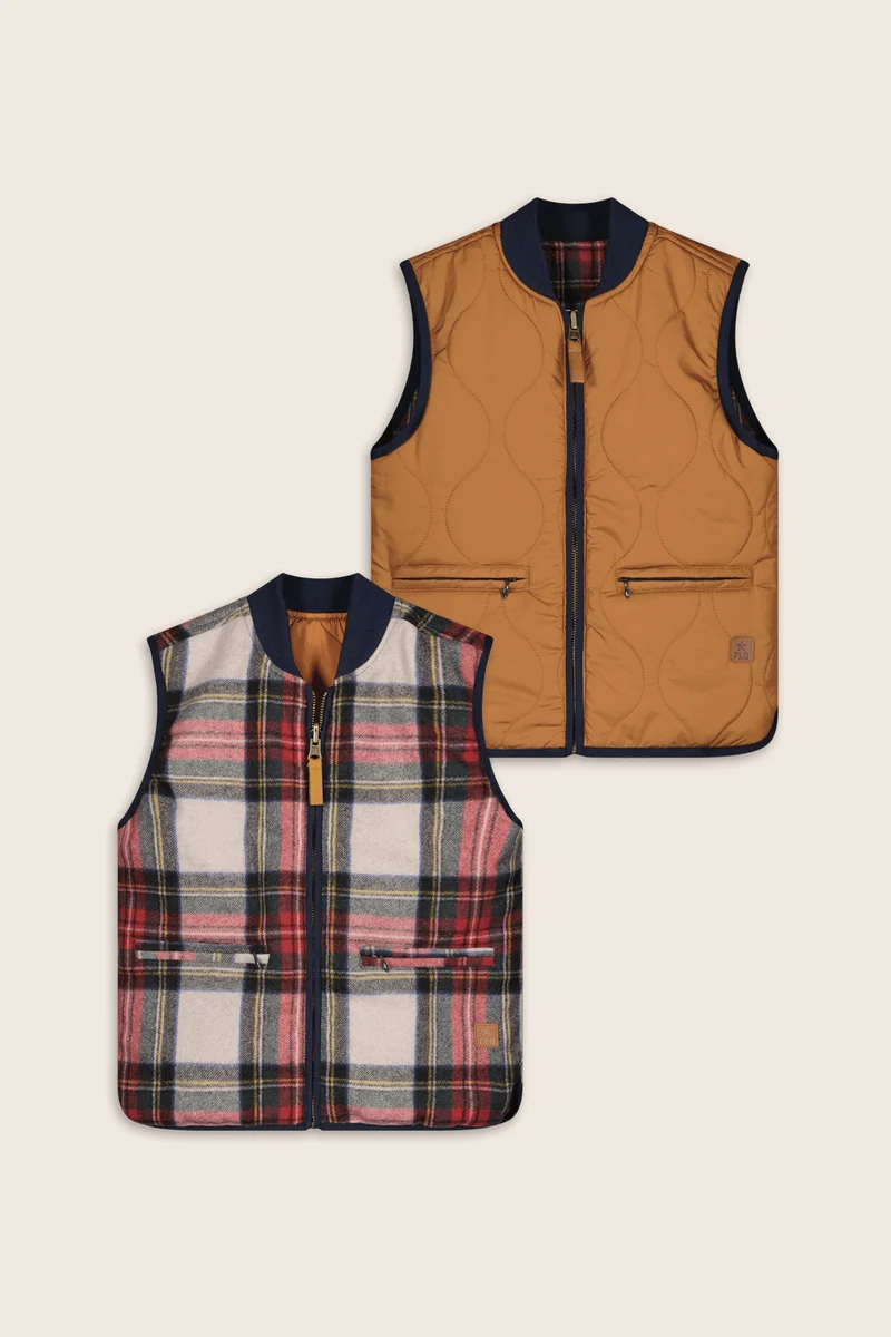 Bodywarmer Buddy Red Check