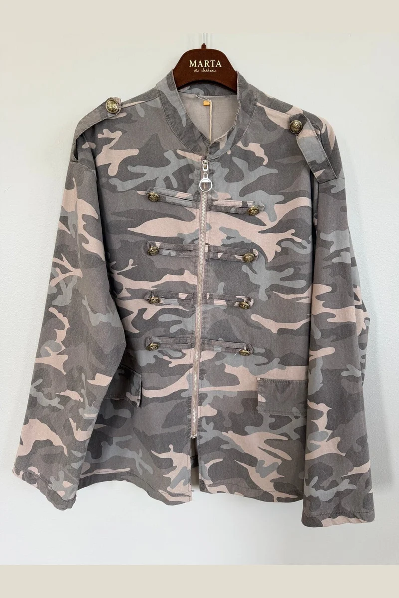 Marta Du Chateau - Mdcsolstice Jacket 22322 - Fango