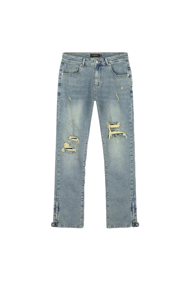 DONT WASTE CULTURE JEANS Gaios DESTROYED